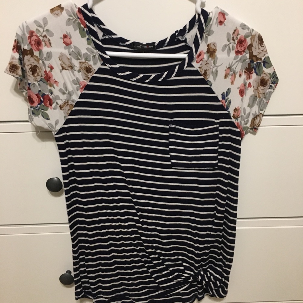 Ranglan Tie Front Shirt